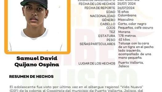 Se fuga menor del albergue del DIF Vallarta