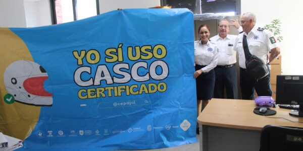Implementará Comisaría campaña «Yo sí uso Casco certificado
