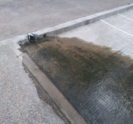 Denunció La Primavera tiradero de agua en avenida México; piden solución 