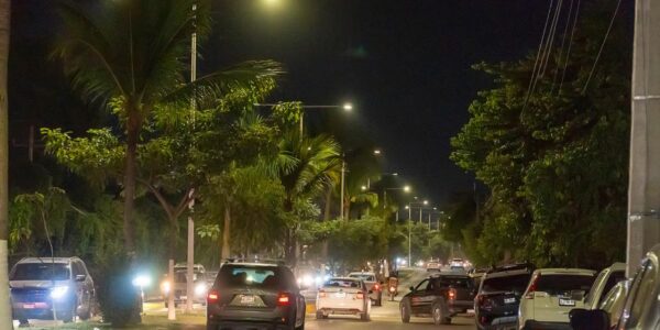 Inauguran iluminación de avenida México con inversión de 3.2 millones
