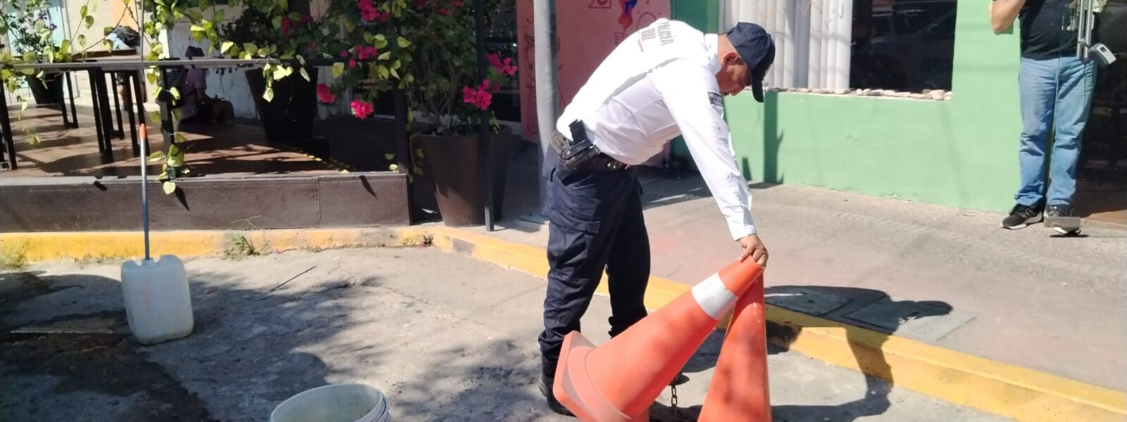 Continúa operativo de Tránsito contra «apartar lugar» ahora en Emiliano Zapata