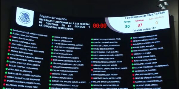 Aprueban en el Senado impuesto federal de 42 dólares a cruceristas