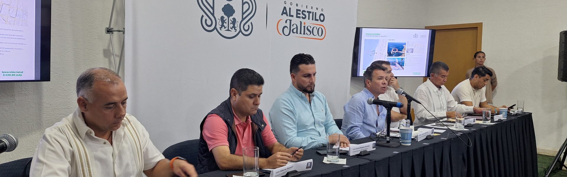 Anuncia Lemus nuevo sistema de transporte eléctrico en Puerto Vallarta