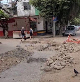 En 15 días quedaría rehabilitada calle Naranjo con nueva tubería: Seapal