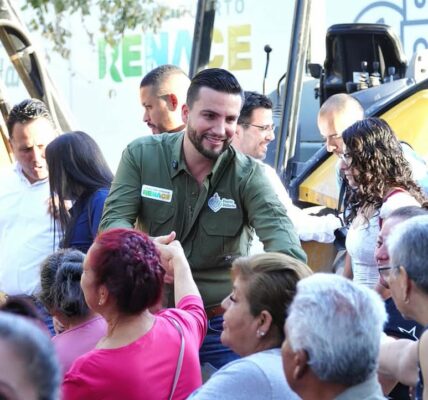 Arranca pavimentación de calles Japón, Italia y 8 de Mayo en El Mangal