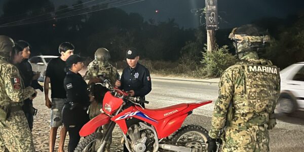 Tránsito: 78 motos aseguradas y 24 conductores sancionados por alcoholemia