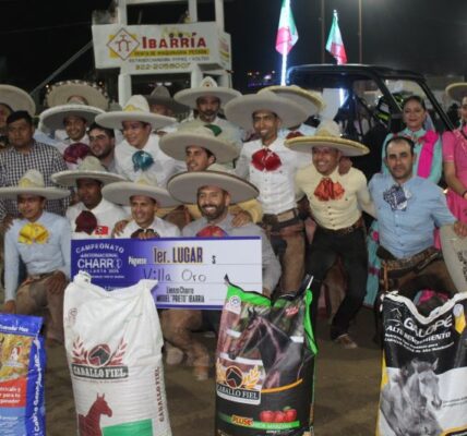 Charros de Villa Oro, ganan Campeonato Internacional Charro Vallarta 2025