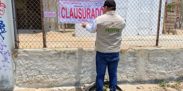 Clausura Profepa construcción en playa de San Pancho