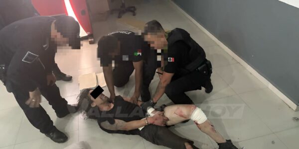 Detenido se rompe una pierna al intentar fugarse de Fiscalía Regional