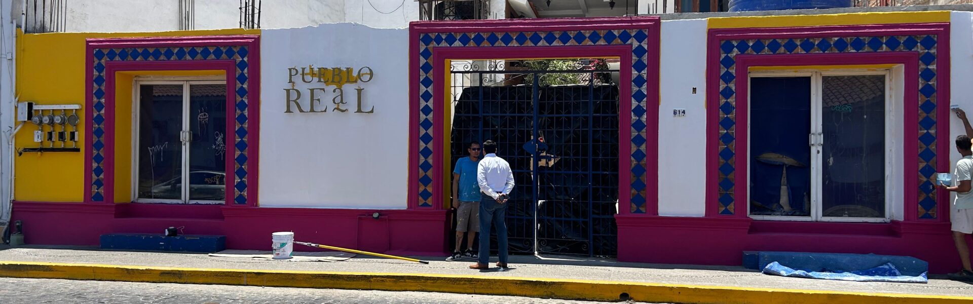 Repintan fachada por no cumplir reglamento de imagen del Centro Histórico