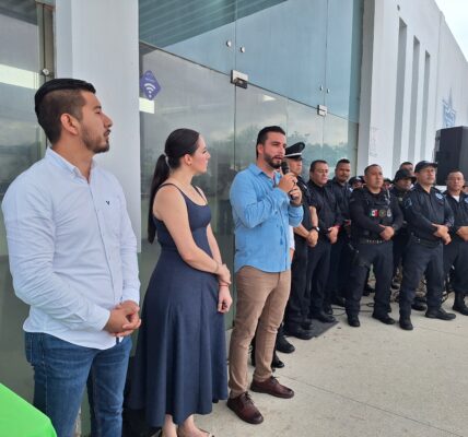 Pasarán policías eventuales a nómina general y se entregará bono esta quincena