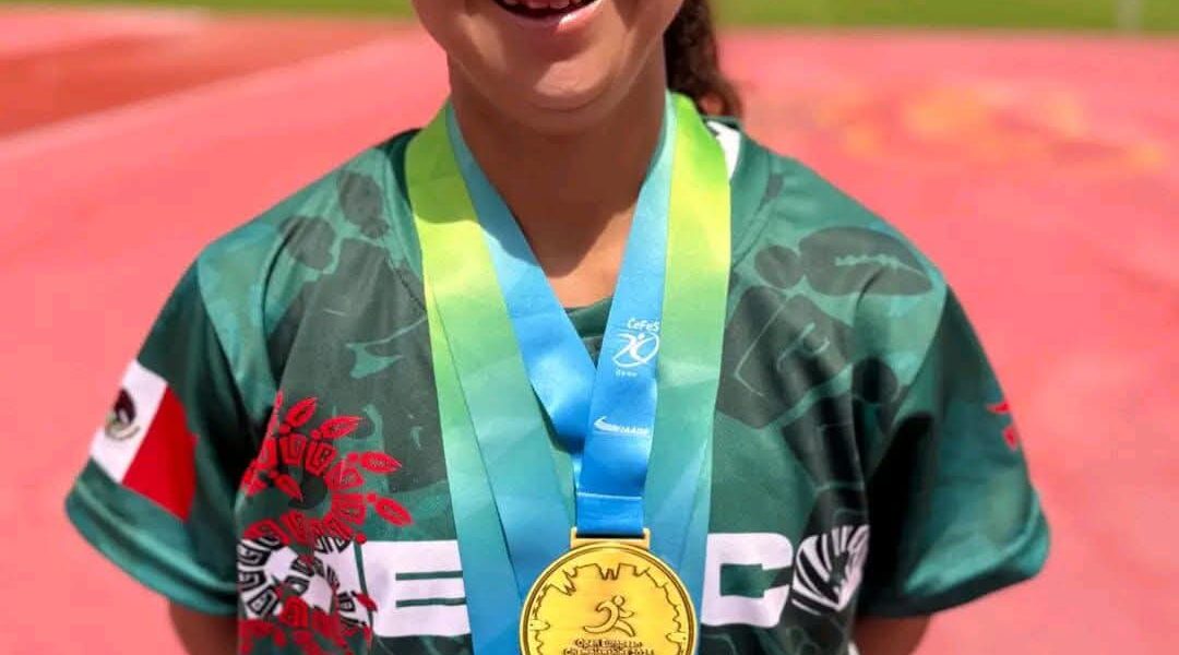 Regresa de Praga Chayito Pelayo con 4 medallas y nuevo récord mundial