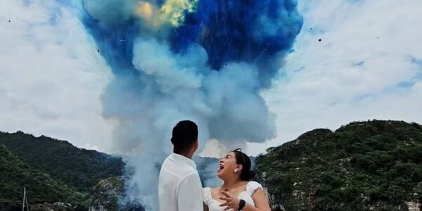 Indigna revelaciones de género en Los Arcos de Mismaloya por contaminación