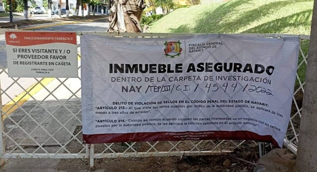 Aseguramiento de desarrollos en Bahía es contra constructora Dynamica: Fiscalía de Nayarit