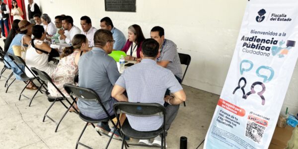 Atiende Fiscalía a 30 ciudadanos en audiencia pública en Puerto Vallarta