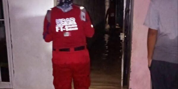 Afectadas 59 viviendas por inundación tras tormenta de ayer