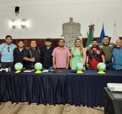 Sábado inicia Torneo “Demetrio Madero”, Liga municipal infantil y juvenil