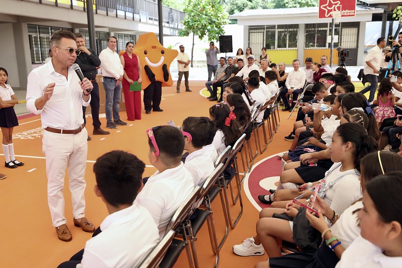 Concluye rehabilitación de primaria de El Progreso y presentan nuevo modelo de Centros de Atención Múltiple 