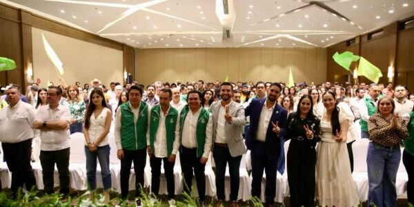 Nombran a Miyagi Munguía dirigente del Partido Verde en Jalisco y toman protesta consejeros