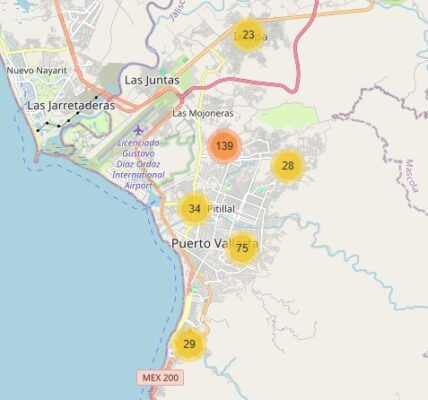 338 abusos sexual infantil en Puerto Vallarta en un año; aquí casos registrados por colonia
