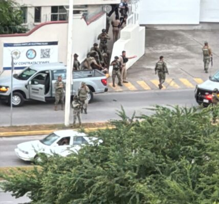 Era civil, el que amenazó a elementos en 12va Zona Naval; fue llevado a un hospital