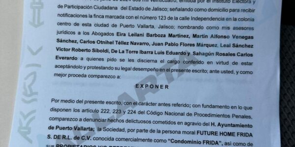 Denuncia Ayuntamiento a Desarrollo Frida por violar clausura