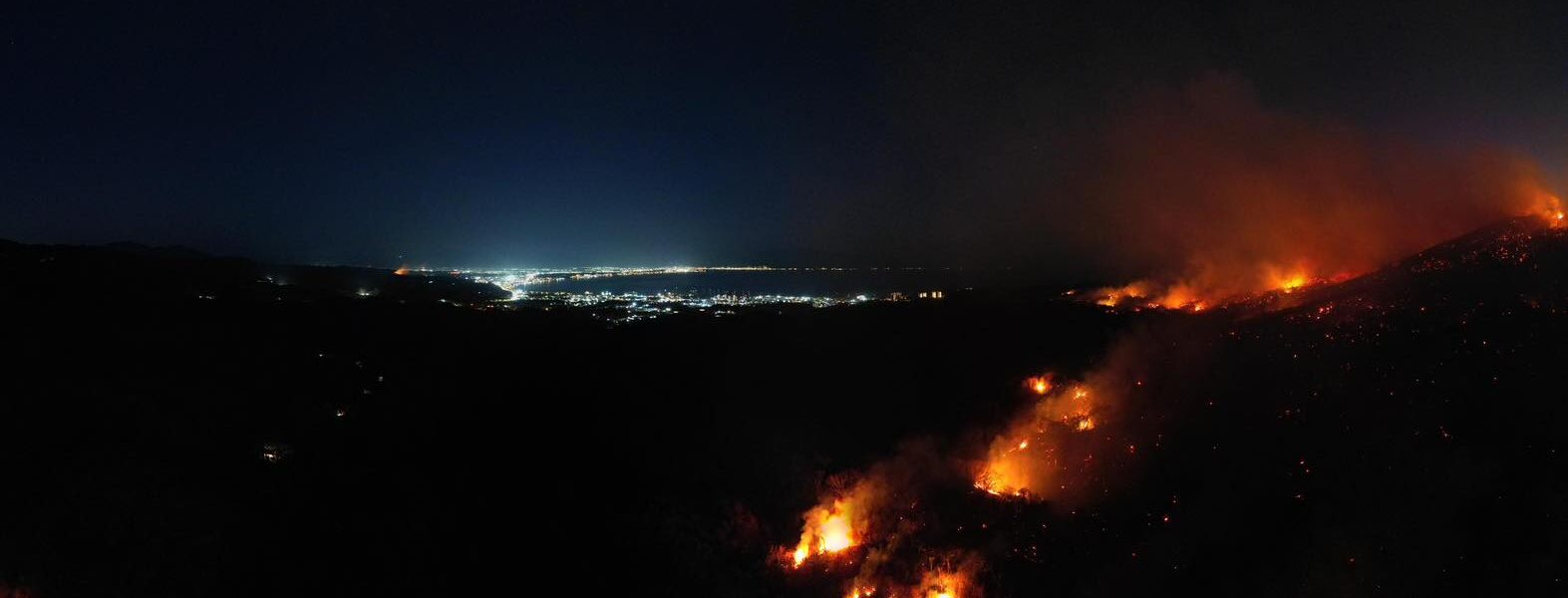 600 hectáreas arrasadas en incendio de La Cruz de Huanacaxtle: PC Bahía