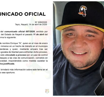 Dictan prisión preventiva a Tránsito de Bahía que mató a una persona en accidente