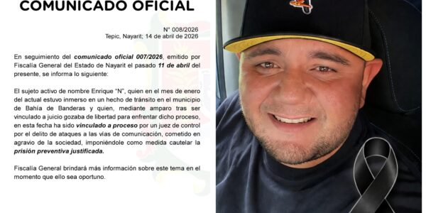 Dictan prisión preventiva a Tránsito de Bahía que mató a una persona en accidente