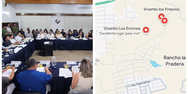 Entrega Ayuntamiento en comodato áreas verdes a fraccionamiento privado