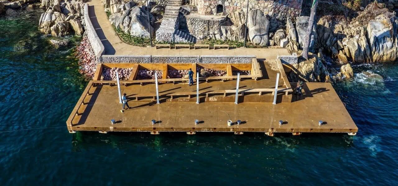 Inaugura Gobernador andador y muelle de Mismaloya de 82 millones