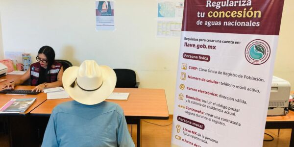 Urge Conagua a municipios regularizar títulos de agua antes del 28 de abril
