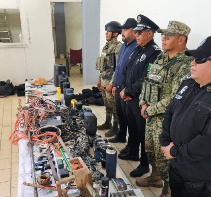 Decomisan droga y armas hechizas en operativo sorpresa en CEINJURE de Puerto Vallarta
