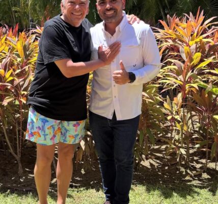 Se reúnen Ra Aguilar y Antonio Pérez Garibay para dialogar sobre Puerto Vallarta