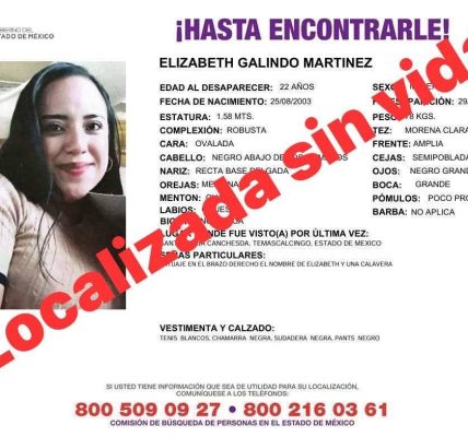 Identifican a joven localizada sin vida en el atajo a Mojoneras; contaba con ficha de desaparición en Edomex Identifican a joven localizada sin vida en el atajo a Mojoneras; contaba con ficha de desaparición en Edomex
