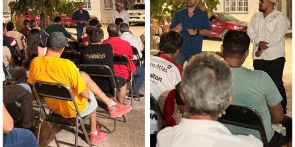 Vecinos de la colonia Educación exponen problemáticas durante visita de Ra Aguilar Vecinos de la colonia Educación exponen problemáticas durante visita de Ra Aguilar