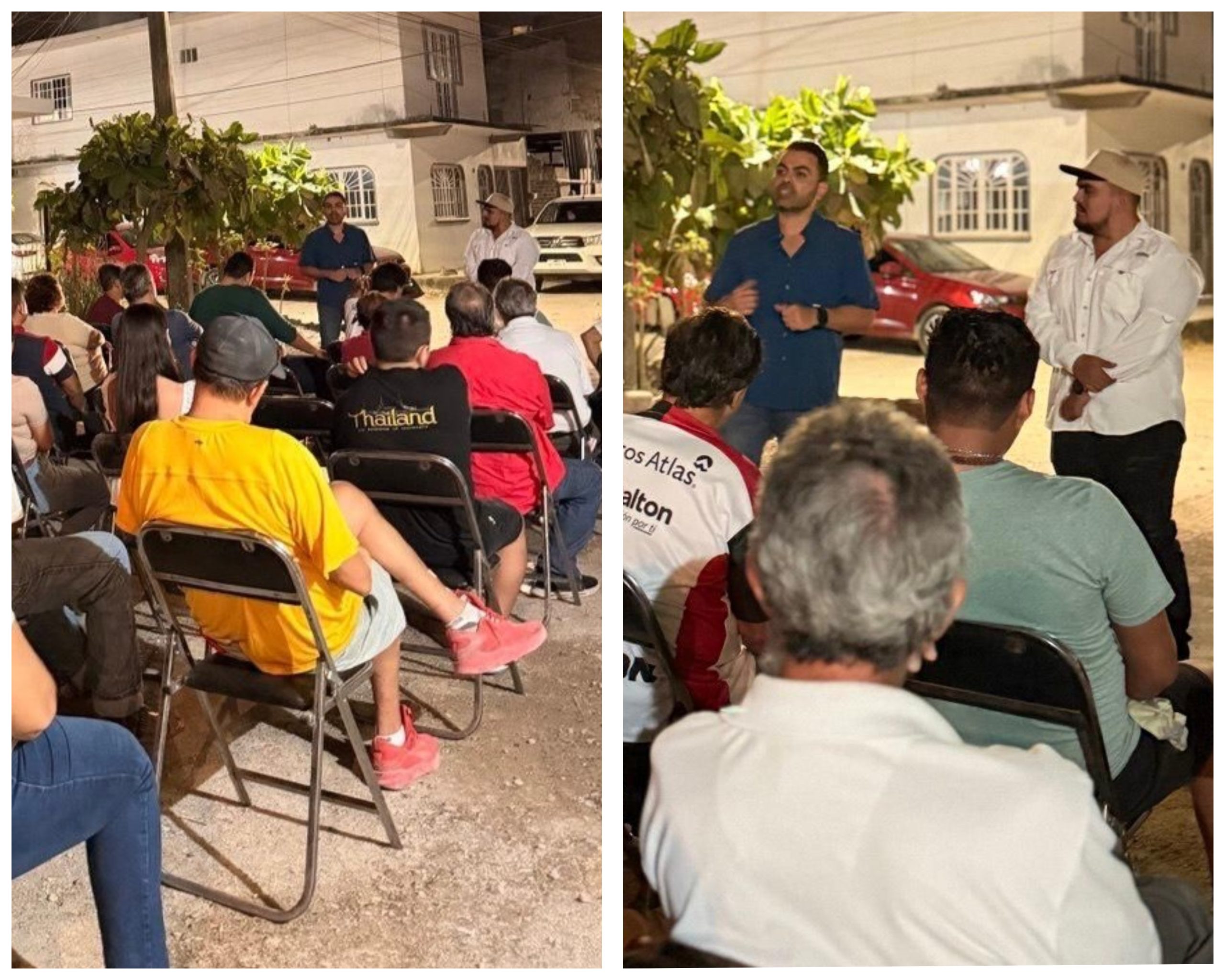Vecinos de la colonia Educación exponen problemáticas durante visita de Ra Aguilar Vecinos de la colonia Educación exponen problemáticas durante visita de Ra Aguilar