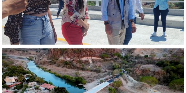 Hoy inauguró gobernador puente de La Desembocada Hoy inauguró gobernador puente de La Desembocada