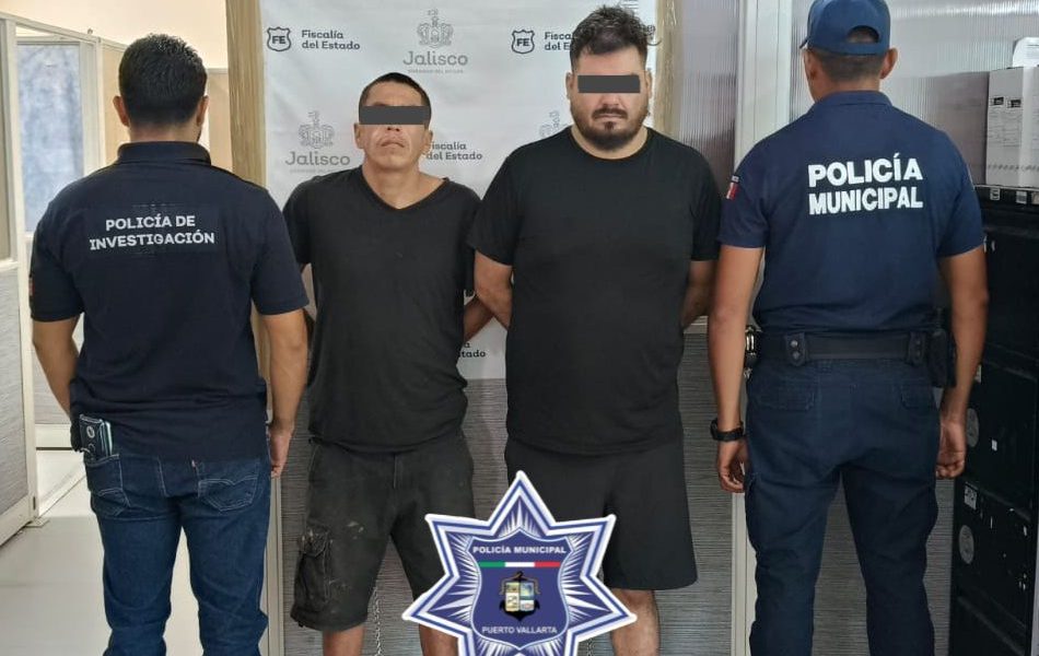 Detienen a dos hombres por homicidio calificado en Puerto Vallarta Detienen a dos hombres por homicidio calificado en Puerto Vallarta