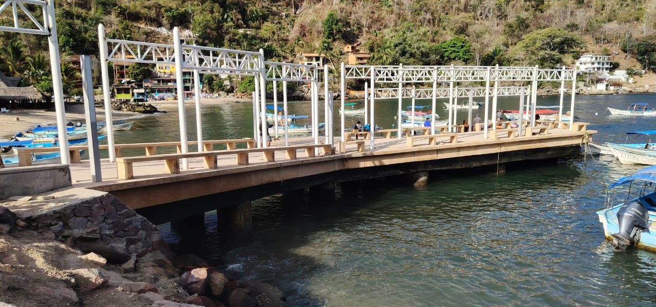Sí tiene daño el muelle de Boca de Tomatlán, pero se está rehabilitando: SIOP Sí tiene daño el muelle de Boca de Tomatlán, pero se está rehabilitando: SIOP