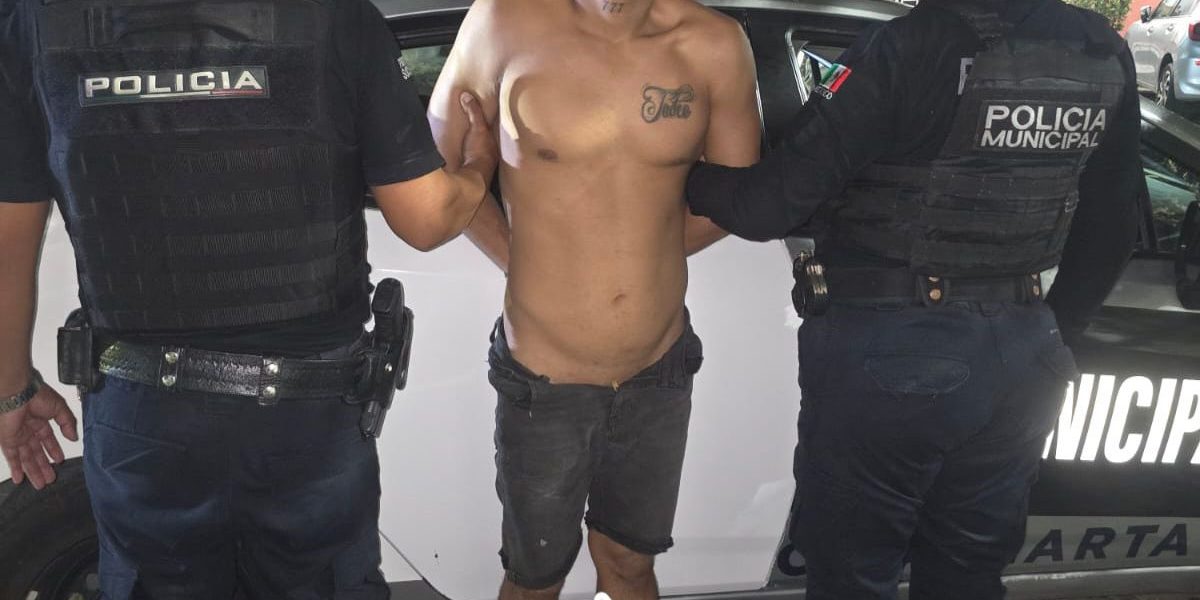 Detienen a ladrón señalado en redes sociales en Puerto Vallarta