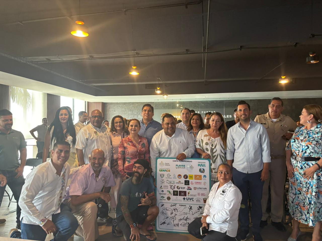 Firman carta compromiso para impulsar el programa “Cruzadas por el Mar”