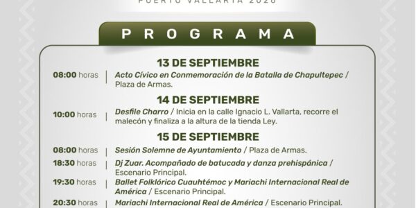 Gobierno Municipal invita a celebrar el 216 Aniversario de la Independencia de México Gobierno Municipal invita a celebrar el 216 Aniversario de la Independencia de México