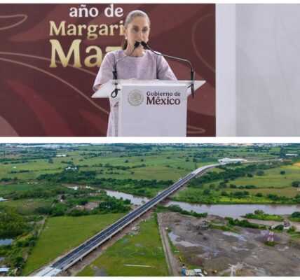 Sheinbaum confirma terminación del Puente Amado Nervo y prepara inauguración Sheinbaum confirma terminación del Puente Amado Nervo y prepara inauguración